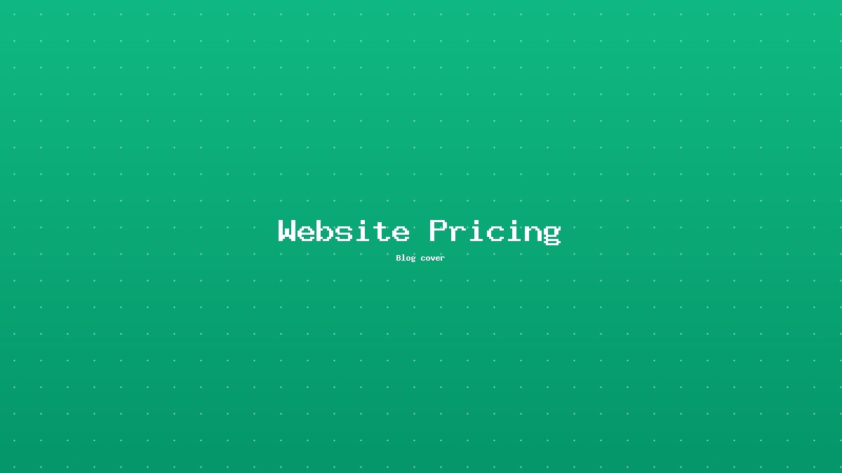 How Much Does a Website Cost in India in 2026? (Transparent Breakdown)