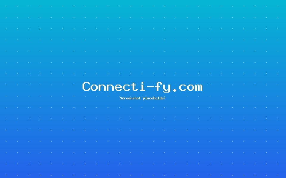 Connecti-fy.com — Marketing Automation project by Ishrafil Khan