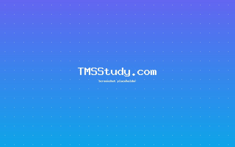 TMSStudy.com — project by Ishrafil Khan